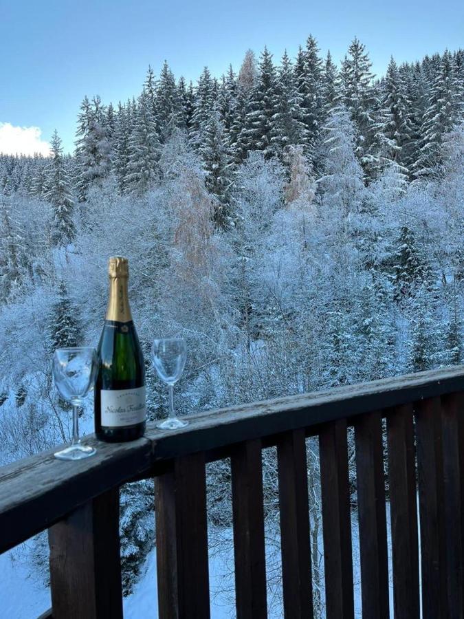 La Tania La Saboia Sleep 8 Private Sauna Lounge Dining 2 Bathrooms Kitchen 2 Balconies Ski In Out Екстериор снимка